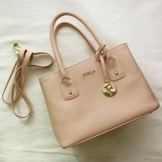 フルラ(Furla)のフルラ　ピンクベージュ　トートバッグ(トートバッグ)