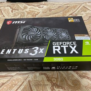 MSI GeForce RTX 3080 VENTUS 3X 10G OC(PCパーツ)