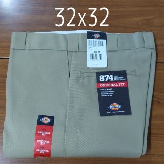 ディッキーズ(Dickies)の新品 32x32 KH ワークパンツ ディッキーズ カーキ(ワークパンツ/カーゴパンツ)