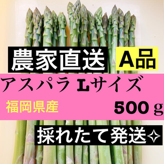 アスパラ Ｌサイズ 即購入OKです 食品/飲料/酒の食品(野菜)の商品写真