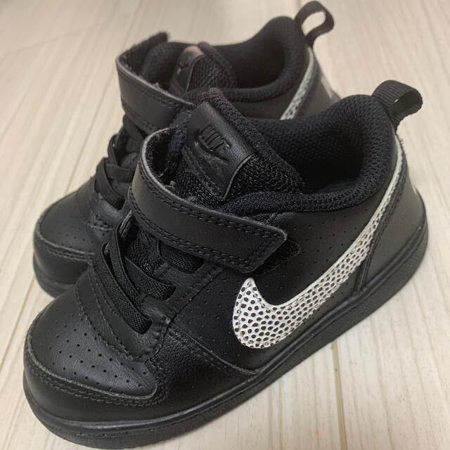 NIKE(ナイキ)のm0130様専用　NIKE ブラックスニーカー キッズ/ベビー/マタニティのベビー靴/シューズ(~14cm)(スニーカー)の商品写真