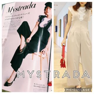 Mystrada レースサロペット