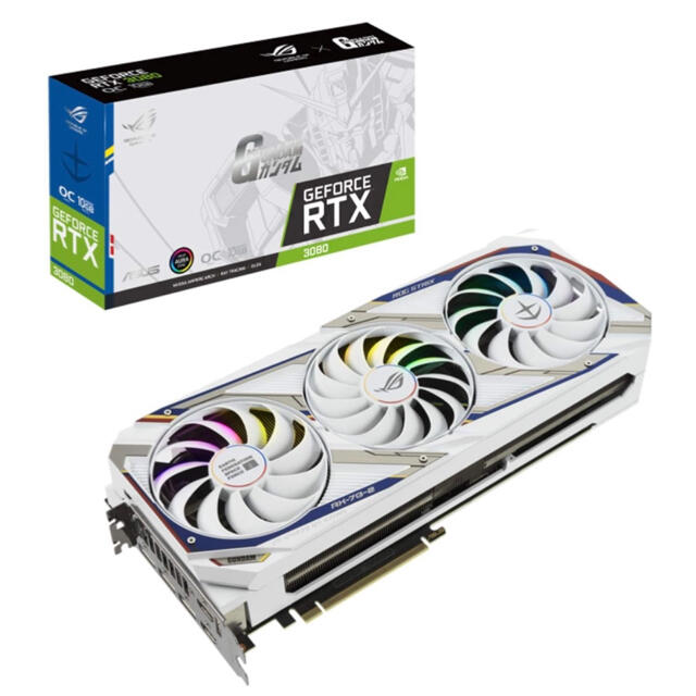 ASUSTek NVIDIA GeForce RTX 3080 ガンダム
