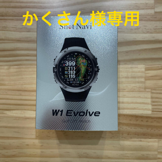 ショットナビ エボルブ W1 Evolve BK (SN-EV-B)