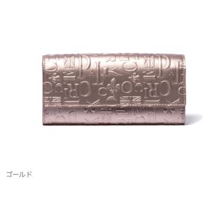 パトリックコックス(PATRICK COX)の新品パトリックコックス　ゴールド長財布　定価14300円(長財布)