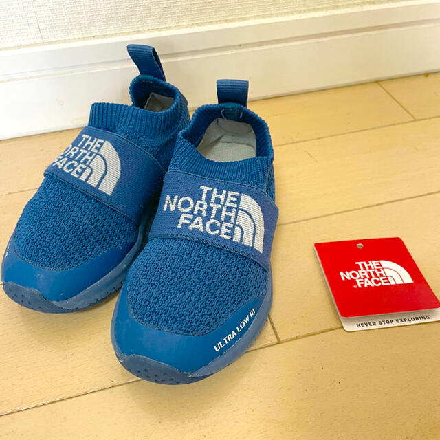 THE NORTH FACE(ザノースフェイス)の値下げしました。美品！ノースフェイス  スリッポン キッズ/ベビー/マタニティのキッズ靴/シューズ(15cm~)(スリッポン)の商品写真