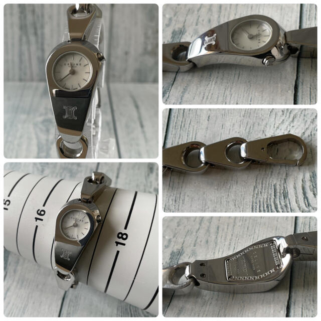 celine(セリーヌ)の【動作OK】セリーヌ CELINE 腕時計 シルバー レディース レディースのファッション小物(腕時計)の商品写真
