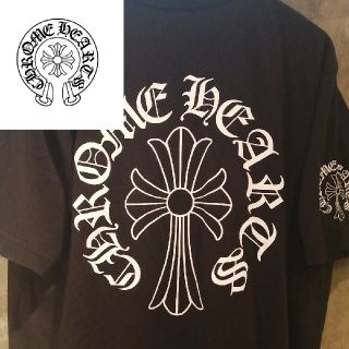 クロムハーツ(Chrome Hearts)の【新作Lサイズ　アーチロゴ】クロムハーツ　ブラックアイパッチ　ウエステッドユース(Tシャツ/カットソー(半袖/袖なし))