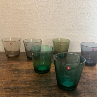 イッタラ(iittala)のイッタラ　カルティオ　グラス　６個セット❣️(グラス/カップ)