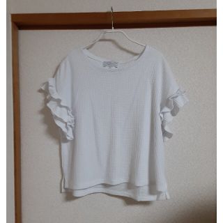 チャオパニックティピー(CIAOPANIC TYPY)の【新品】チャオパニックティピィ★袖フリルTシャツ(Tシャツ(半袖/袖なし))