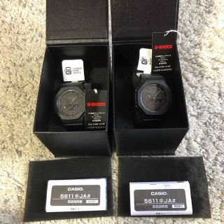 G SHOCK 新品 2本セット CASIO G SHOCK GAA1JF 黒の通販 by