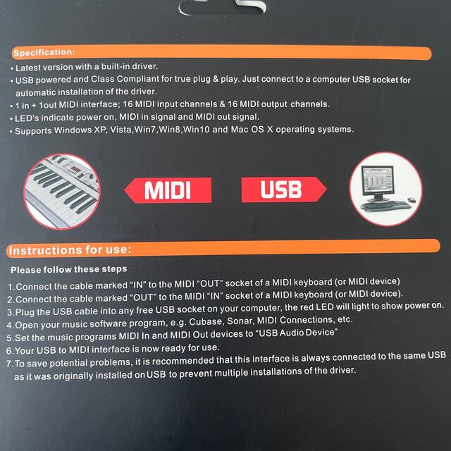 プロフェッショナルUSB MIDI 楽器のDTM/DAW(MIDIコントローラー)の商品写真