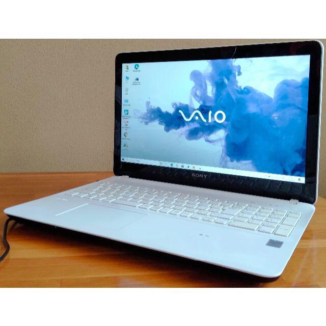 SONY(ソニー)のWin10 VAIO SVF153B/3556U/8G/1T/DVD/カメラ スマホ/家電/カメラのPC/タブレット(ノートPC)の商品写真