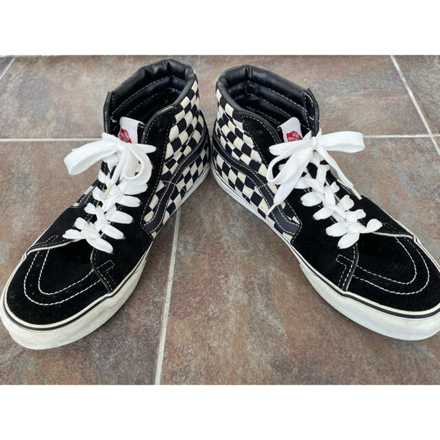 VANS  バンズ スケートハイ SK8-HI チェッカー