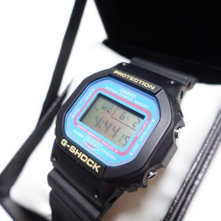 エーエムジーザダーケストニグ(AMG-THE DARKEST NIG)の■G-SHOCK PROTECTION　CASIO.箱入り　ブラック(腕時計)