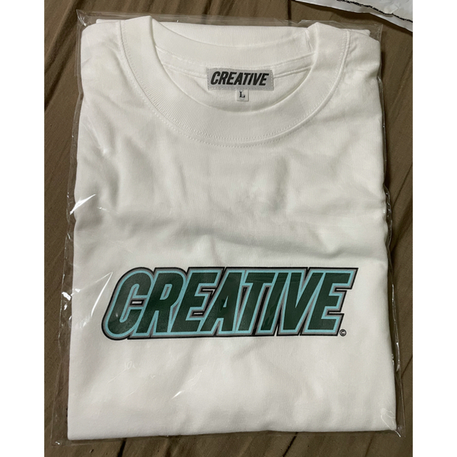 Supreme(シュプリーム)のCREATIVE DRUG STORE Reflective TEE Lサイズ メンズのトップス(Tシャツ/カットソー(半袖/袖なし))の商品写真