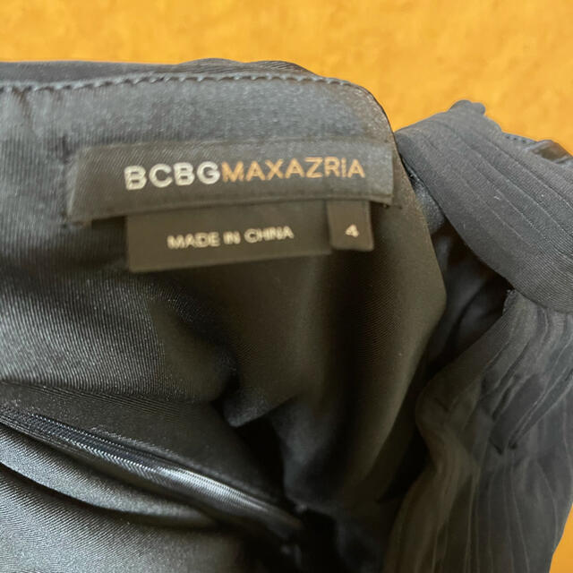 BCBG MAXAZRIA ストライプワンピース XXS マルチカラー 伸縮性