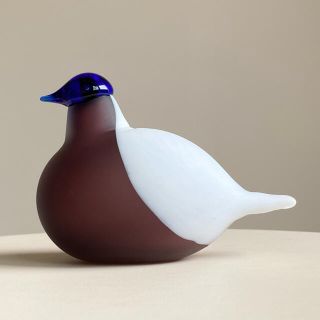 イッタラ(iittala)のMatte Purple Finch バード オイバ・トイッカ イッタラ(置物)