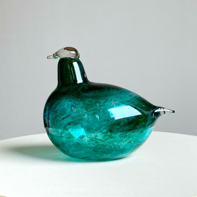 ランキング2022 Green SSKK iittala Bird イッタラ バード オイバ・トイッカ 1983年 置物 