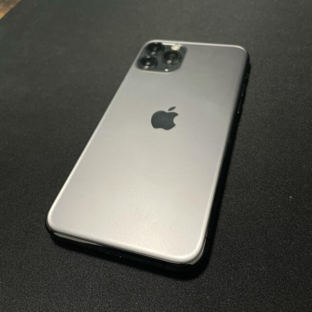 新品本物 iPhone - iPhone 11 Pro スペースグレー 64GB スマートフォン