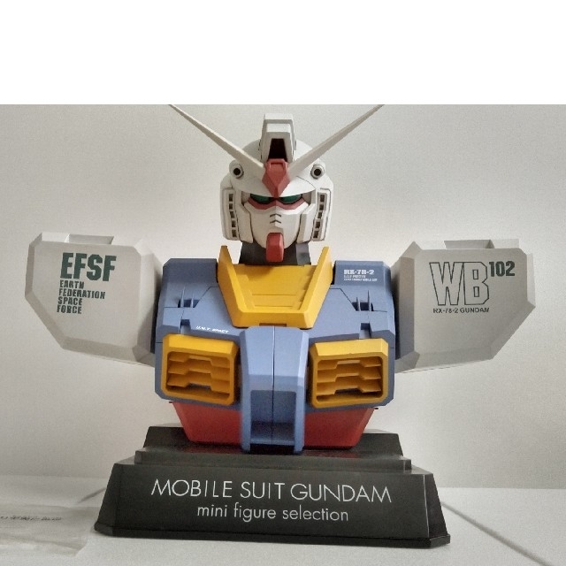BANDAI - MFセレクション ガンダム胸像ディスプレイケースの通販 by