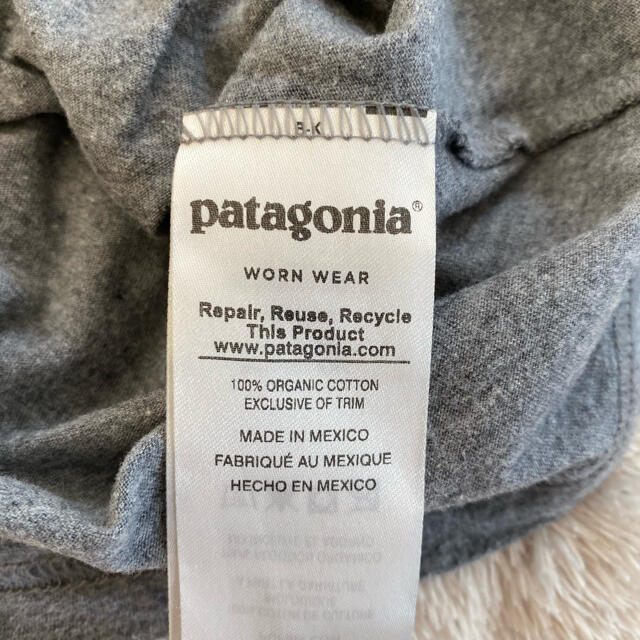 patagonia(パタゴニア)の美品　パタゴニア　キッズ　Tシャツ　Patagonia グレー キッズ/ベビー/マタニティのキッズ服男の子用(90cm~)(Tシャツ/カットソー)の商品写真
