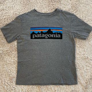 パタゴニア(patagonia)の美品　パタゴニア　キッズ　Tシャツ　Patagonia グレー(Tシャツ/カットソー)