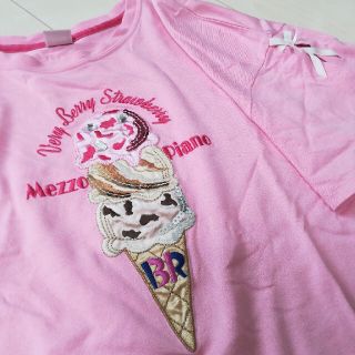 メゾピアノジュニア(mezzo piano junior)のメゾピアノ　ジュニア　サーティワンコラボ　L (Tシャツ/カットソー)