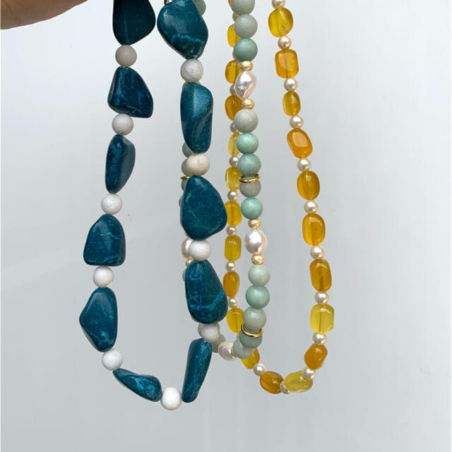 Ron Herman(ロンハーマン)の66 handmade necklace “FEELS OCEAN” ハンドメイドのアクセサリー(ネックレス)の商品写真