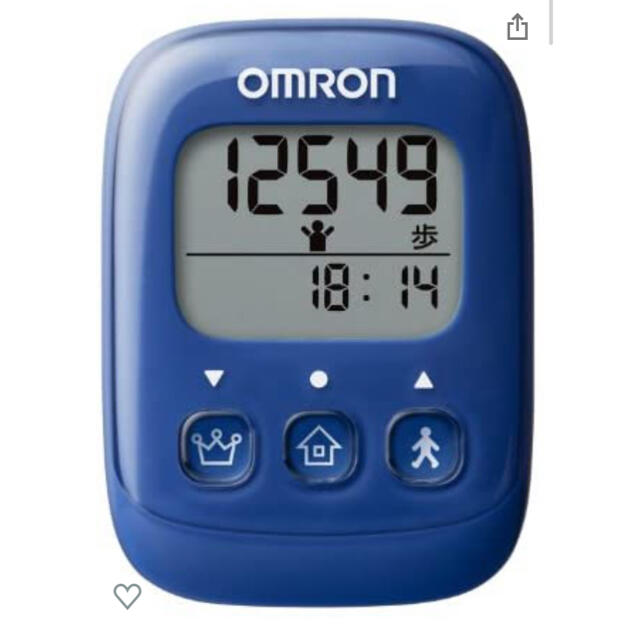 OMRON(オムロン)のオムロン万歩計 スポーツ/アウトドアのトレーニング/エクササイズ(ウォーキング)の商品写真