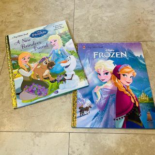 ディズニー(Disney)の【とと様専用】FROZEN   アナと雪の女王　　洋書2冊(絵本/児童書)