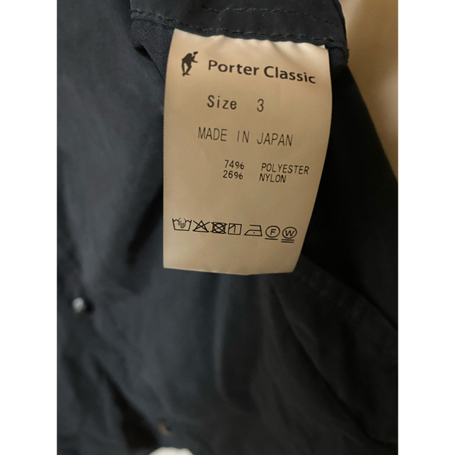 COMOLI(コモリ)のPORTER CLASSIC ポータークラシックウェザー シャツ ジャケット メンズのトップス(シャツ)の商品写真