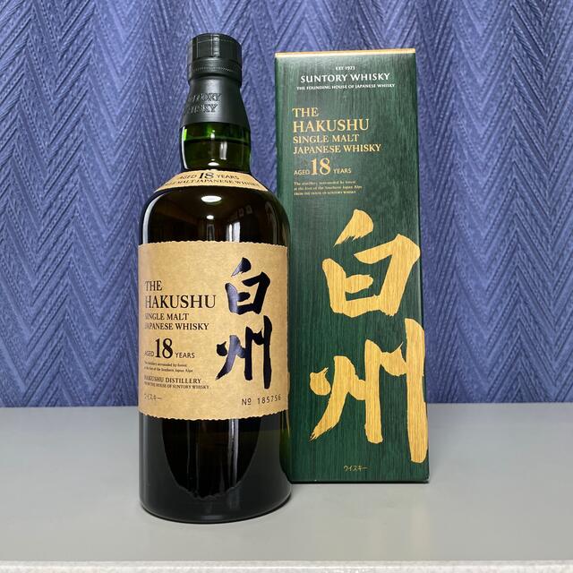 サントリーシングルモルトウイスキー　白州18年食品/飲料/酒