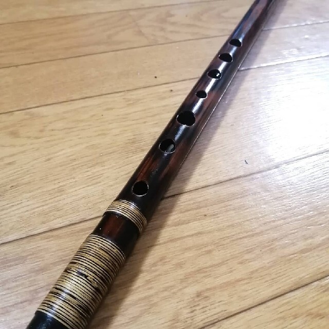 受注製作品 篠笛志孝 篠笛 燻竹-