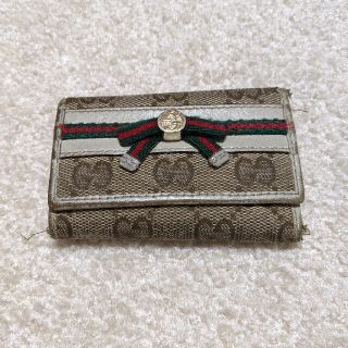 グッチ(Gucci)の【ゾルディック様専用】 グッチ　キーケース　リボン　GUCCI(キーケース)