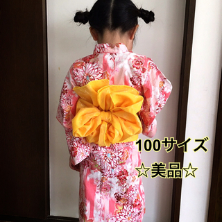 アカチャンホンポ(アカチャンホンポ)の浴衣 100サイズ 女の子 セパレートタイプ(甚平/浴衣)