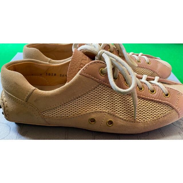 プラダ✖️CAR SHOE ☆36.1/2☆革スニーカー ドライビングシューズ