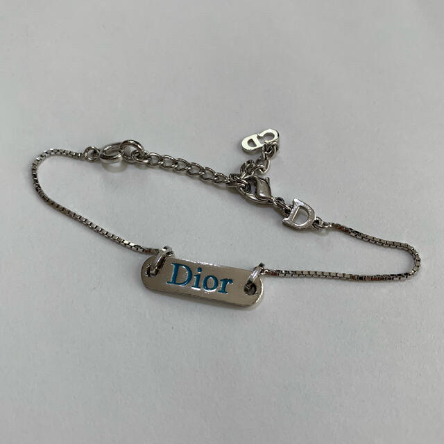 Dior(ディオール)のディオール　ロゴプレート　チェーンブレスレット レディースのアクセサリー(ブレスレット/バングル)の商品写真