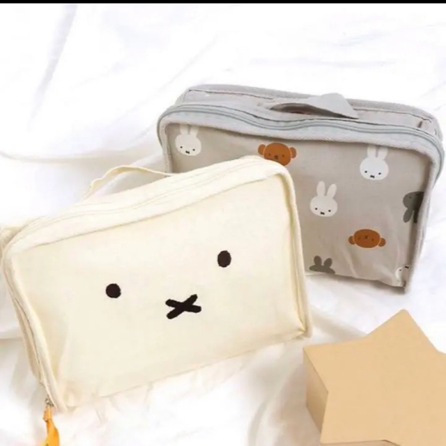 BREEZE(ブリーズ)の豆様専用　新品　ブリーズ　ミッフィー　コラボ布BOX エンタメ/ホビーのおもちゃ/ぬいぐるみ(キャラクターグッズ)の商品写真