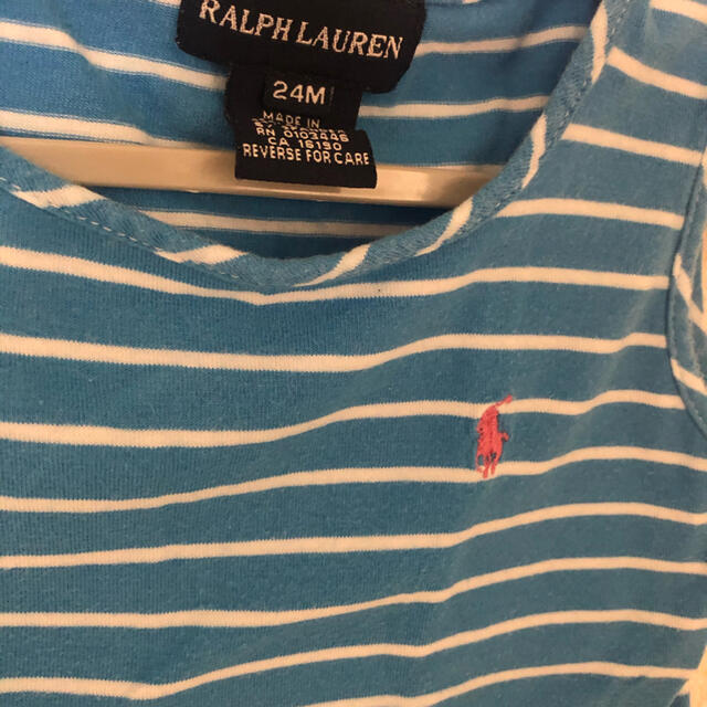 Ralph Lauren(ラルフローレン)の女の子用　ラルフローレンワンピースとノースリーブ キッズ/ベビー/マタニティのキッズ服女の子用(90cm~)(ワンピース)の商品写真