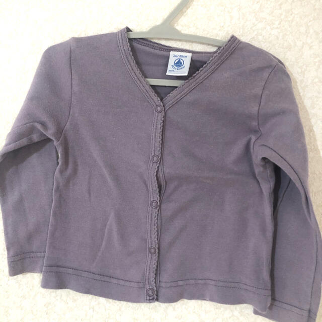 PETIT BATEAU(プチバトー)のプチバトー　カーディガン キッズ/ベビー/マタニティのキッズ服女の子用(90cm~)(カーディガン)の商品写真