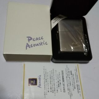 ジッポー(ZIPPO)のPeace Acoustic　懸賞品　solid titanium　ZIPPO　(タバコグッズ)