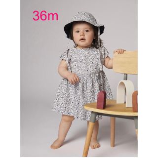 プチバトー(PETIT BATEAU)のプチバトー　新品タグ付き　ワンピース　36m/95cm(ワンピース)