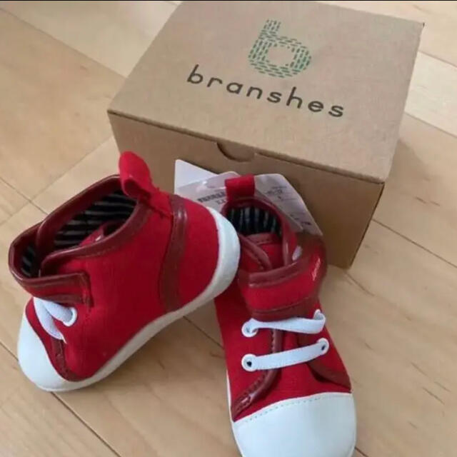 Branshes(ブランシェス)の【新品未使用】branshe ブランシェス　13 シューズ　靴 キッズ/ベビー/マタニティのベビー靴/シューズ(~14cm)(スニーカー)の商品写真