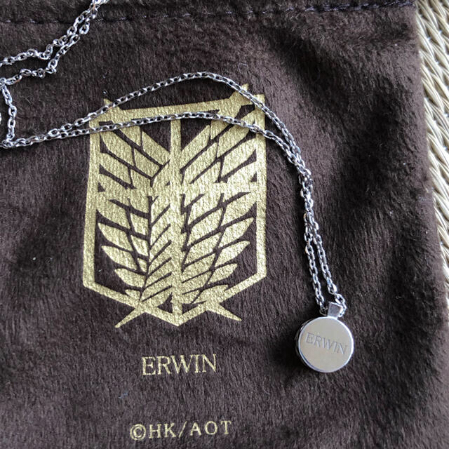 進撃の巨人」エルヴィンのペンダント【PREMIUM】プラチナ | silveracre.com