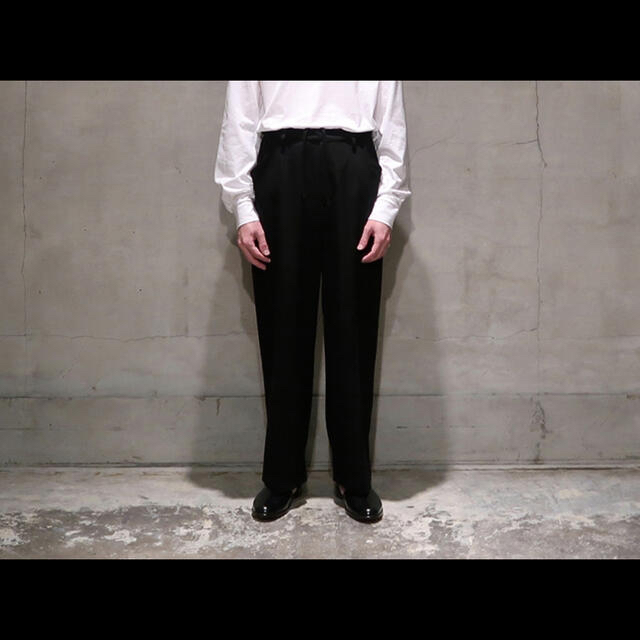 SUNSEA(サンシー)のSUNSEA 21ss SNM-BLUE2 w/耳 WIDE PANTS 新品 メンズのパンツ(スラックス)の商品写真