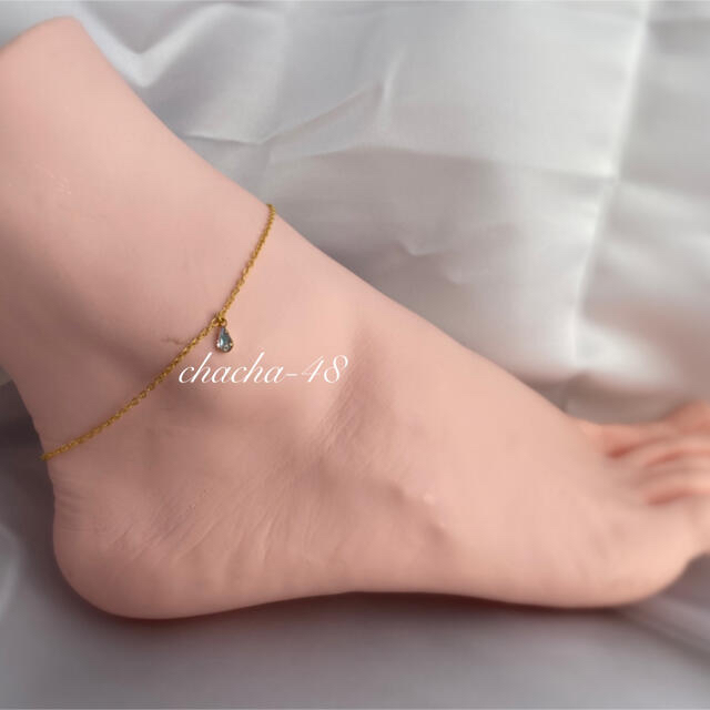 anklet ハンドメイドのアクセサリー(アンクレット)の商品写真