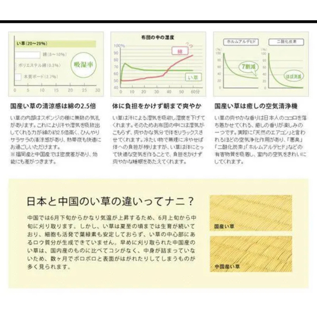 添島勲商店 国産 い草花ござ 掛川織り 最上川 江戸間2畳 約174×174cm インテリア/住まい/日用品のラグ/カーペット/マット(ラグ)の商品写真