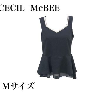 セシルマクビー(CECIL McBEE)のCECIL  McBEE  セシルマクビー　BLACK(チュニック)