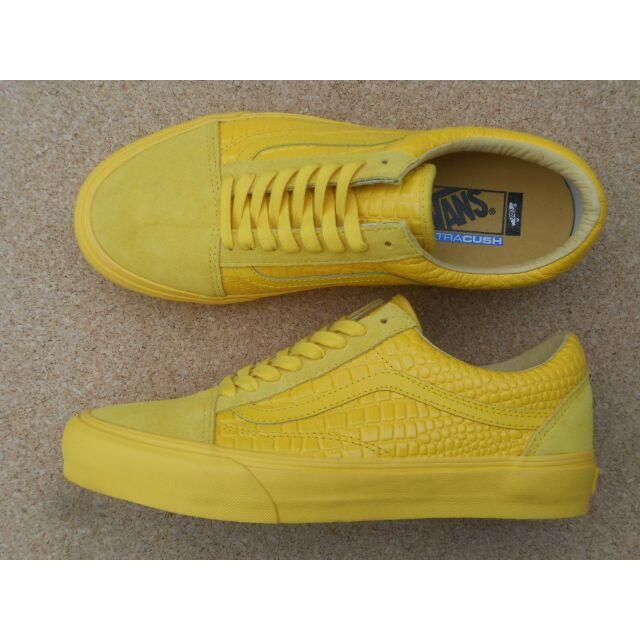 VANS VAULT(バンズボルト)のバンズ VANS OLD SKOOL VLT LX 27,5cm 黄 メンズの靴/シューズ(スニーカー)の商品写真